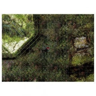 KT Mat Imperial City Jungle -2- 22'x30' with Deployment Zones