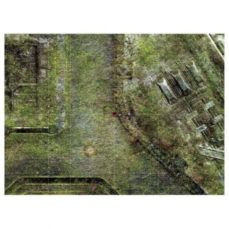 KT Mat Imperial City Jungle -4- 22'x30' with Deployment Zones