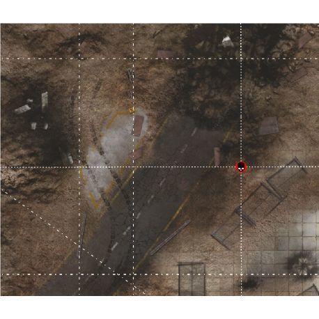 Quarry Zone  KT MATS - 22"X30" with Deployment Zones