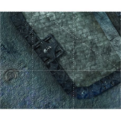 KT Mat Imperial City -1- 22'x30' with Deployment Zones