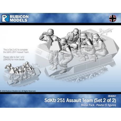 SdKfz 251/1 Assault Team (Set 2 of 2)