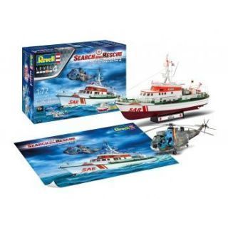 SAR Set - DGzRS BERLIN + Westland SeaKing Mk.41 (1:72)