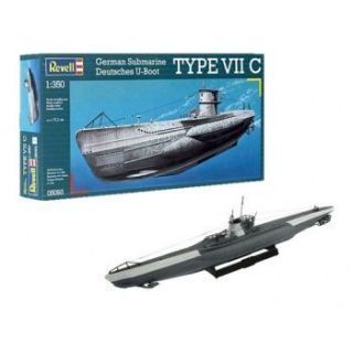 German Submarine TYPE VII C (1:350)