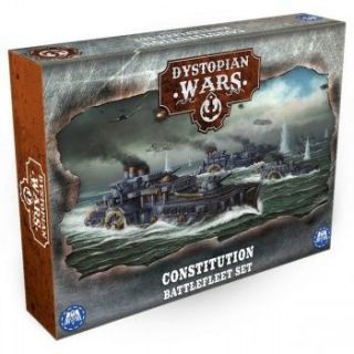 Dystopian Wars - Constitution Battlefleet Set - EN