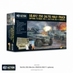 Sd.Kfz 250 (Alte) Halftrack (Options for 250/1 & 250/9 & 250/11 Versions)