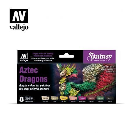 Aztec Dragons (8) por Angel Giraldez