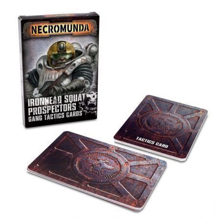 NECROMUNDA:IRONHEAD SQUAT PROSPECTOR GANG CARDS