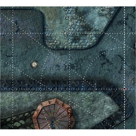 Imperial City Map 72´x48´´ with Deployment Zones for Horus Heresy