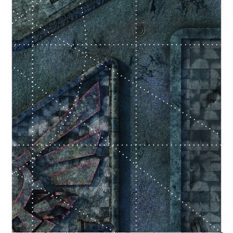 Imperial City Map 72´x48´´ with Deployment Zones for Horus Heresy