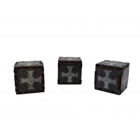 Cargo crates Set 2  - Pre painted terrain set