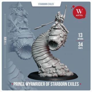 Prince Wyrmrider of Starborn Exiles