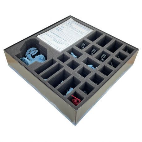 FOAM SET + CARD HOLDER FOR HEROQUEST (2021): THE FROZEN HORROR - BOARD GAME BOX