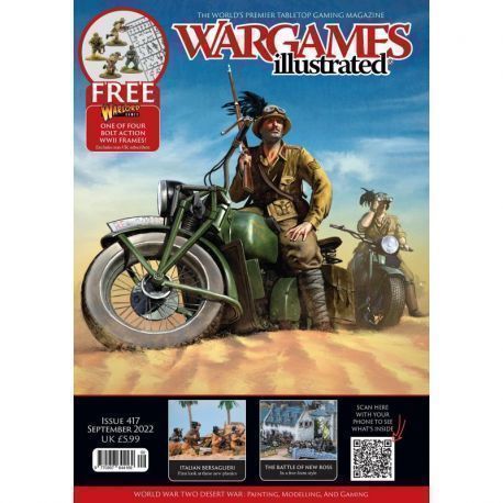 Wargames Illustrated WI417 September 2022 Edition (incl. random BA Sprue)