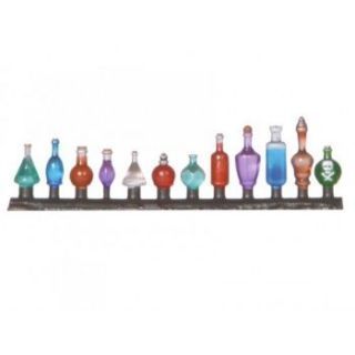 Glass bottle set, 24 pieces