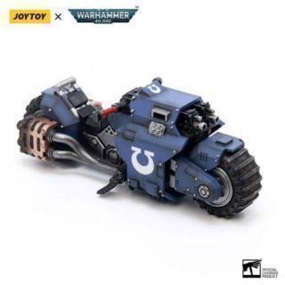Warhammer 40k Vehículo 1/18 Ultramarines Outrider Bike 22 cm