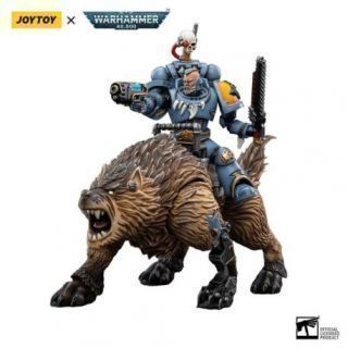 Warhammer 40k Figura 1/18 Space Wolves Thunderwolf Cavalry Bjane