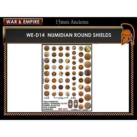 Numidian round shields