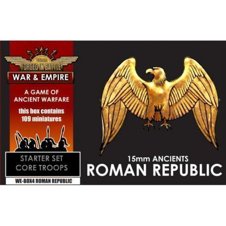 WAR & EMPIRE CORE TROOP STARTER SET - REPUBLICAN ROMAN