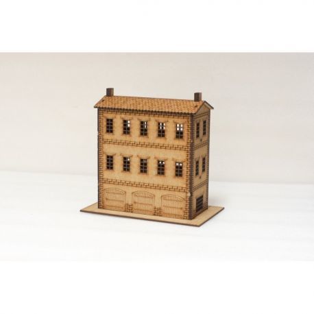 Edificio Tres Plantas 15Mm ( Flames of War , Napoleonic , WWI , WWII ,)