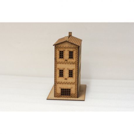 3 floors building 15 mm ( Flames of War , Napoleonic , WWI , WWII ,)