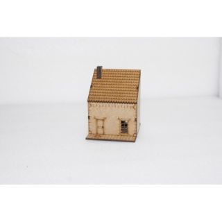 Edificio Medianera 15Mm Bajo ( Flames of War , Napoleonic , WWI , WWII ,)