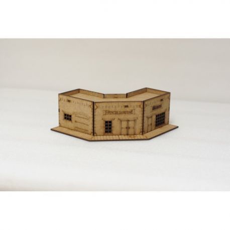 corner building 15 mm ( Flames of War , Napoleonic , WWI , WWII ,)