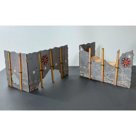 Two-Story Ruins Pack - Chaos World - WTC 40K