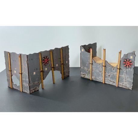 WTC TERRAIN - ALL RUINS PACK - Chaos World