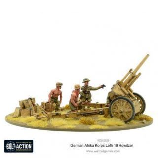 Afrika Korps LeFH 18 10.5cm medium artillery
