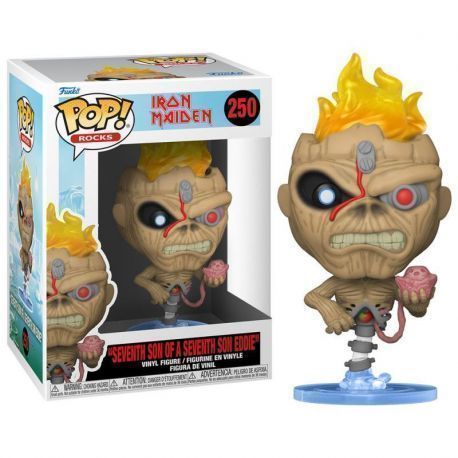 Iron Maiden POP Rocks Vinyl Figura Eddie - Seventh Son of Seventh Son 9 cm