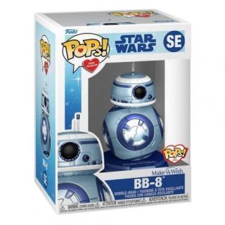 Star Wars Make a Wish 2022 Figura POP Star Wars Vinyl BB-8 (Metallic) 9 cm