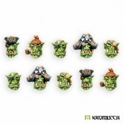 Orc Corsairs Kaptins Heads (10)