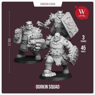 Ogrkin Squad of Crimson Legion 