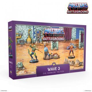 MASTERS OF THE UNIVERSE BATTLEGROUND: WAVE 3 EVIL WARRIORS FACTION (CASTELLANO)