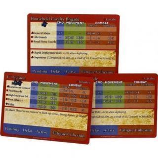 ESR English Stat Cards and Orders Pack (Early-Mid-Late War)