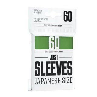 Just Sleeves Japanese Size Green (60)