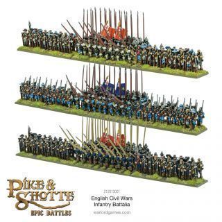 Pike & Shotte Epic Battles - English Civil Wars Infantry Battalia