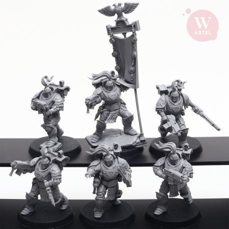 Aquila Neowarriors (squad of five warriors+ Leader)