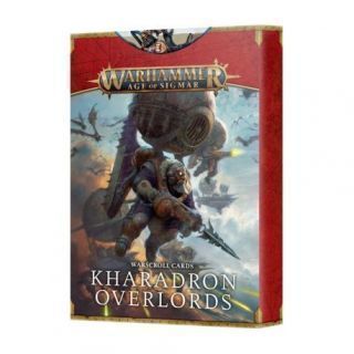 WARSCROLL CARDS: KHARADRON OVERLORDS ENG