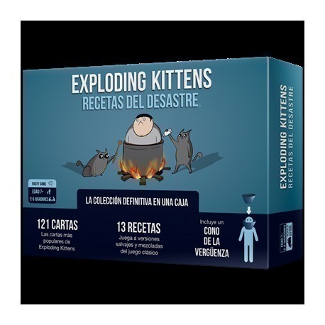 Exploding Kittens Recetas del Desastre