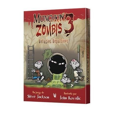 Munchkin Zombis 3: Refugios Repulsivos