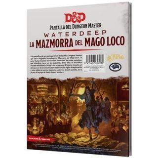 D&D: Pantalla del DM La Mazmorra del Mago Loco