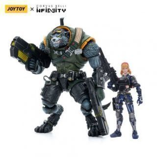 Infinity Figuras 1/18 Ariadna Equipe Mirage-5 Sergent Duroc & Lieutenant Margot Berthier