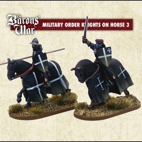 Military Order Knights on horse 3