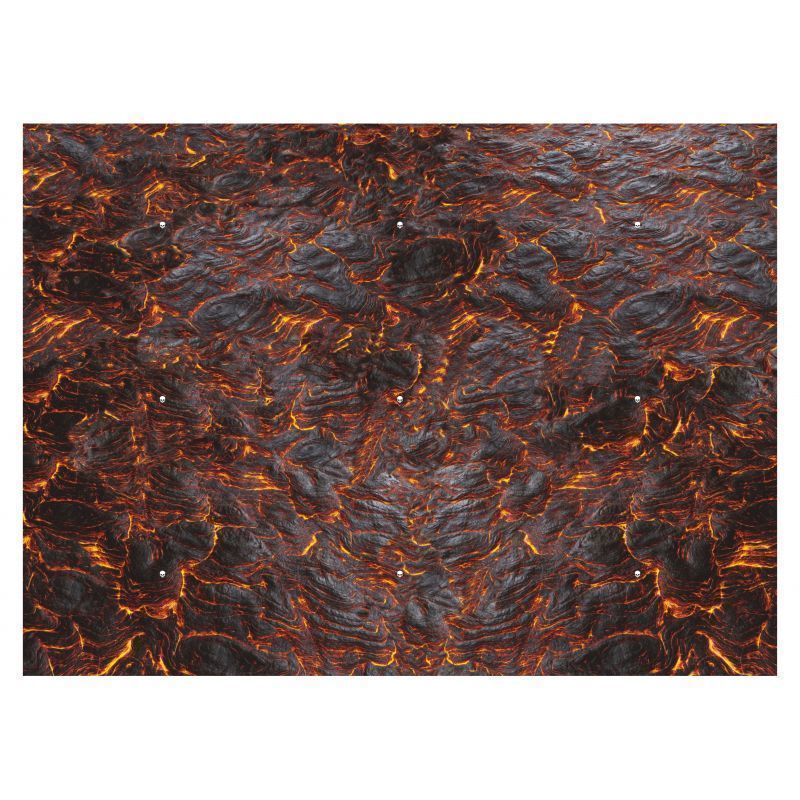 Inferno SHOCK 44"X60" WITH DEPLOYMENT ZONES FOR AOS Bandua Wargames