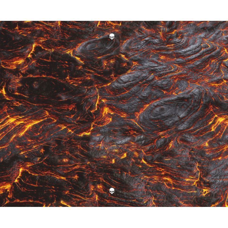 Inferno SHOCK 44"X60" WITH DEPLOYMENT ZONES FOR AOS Bandua Wargames