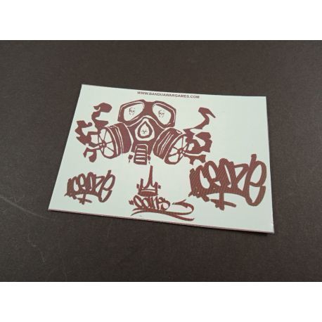 Graffiti Set 1 - Decal Sheet