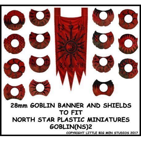 Goblin Banner and Shields 2