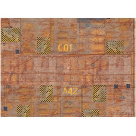 Subhive World  mat 44'X60'   with deployment zones for warhammer 40k 10 edition