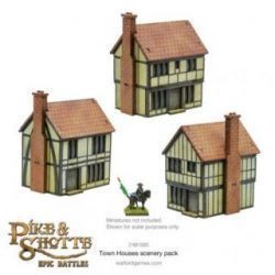 Pike and Shotte Epic Battles - Town Houses Scenery Pack